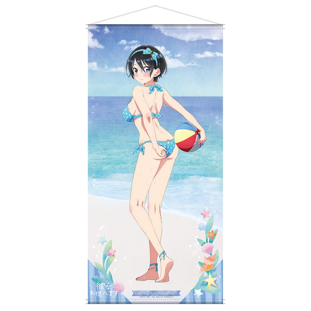 Kadokawa Tapestry Swimsuit And Girlfriend: Rent A Girlfriend  - Tapestry Ruka Sarashina Lienzo