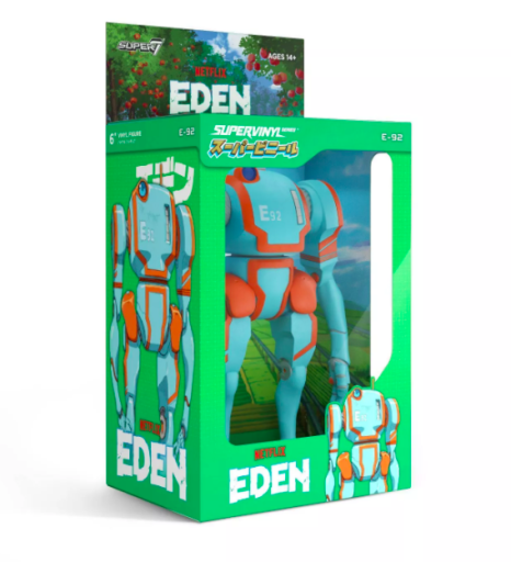 Super7 SuperVinyl: Netflix Eden - E-92 6 Pulgadas