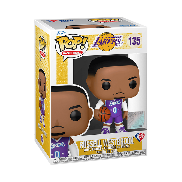 Funko Pop NBA: Lakers - Russell Westbrook Playoffs 21