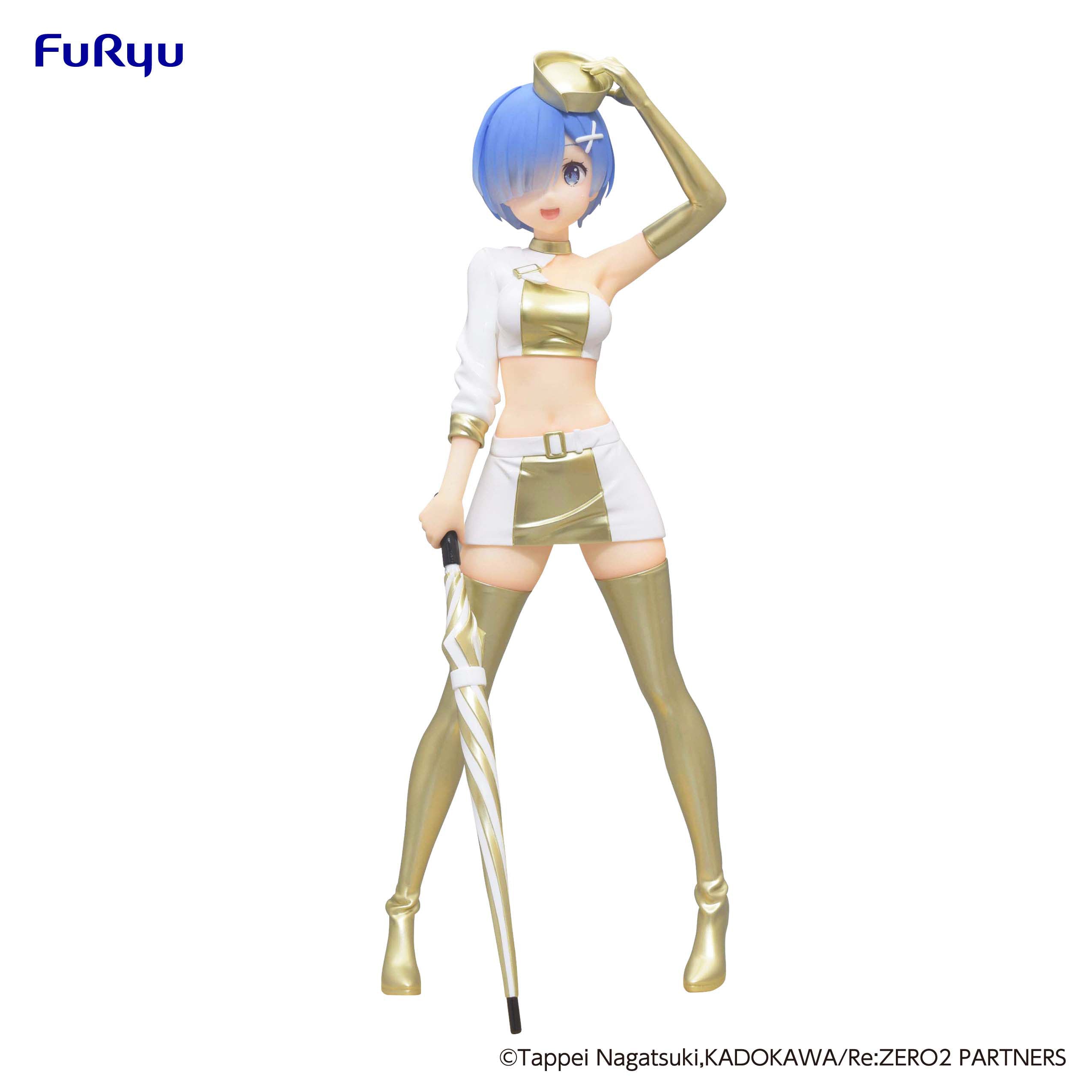 Furyu Figures Trio Try It: Re Zero Starting Life In Another World - Rem Grid Girl