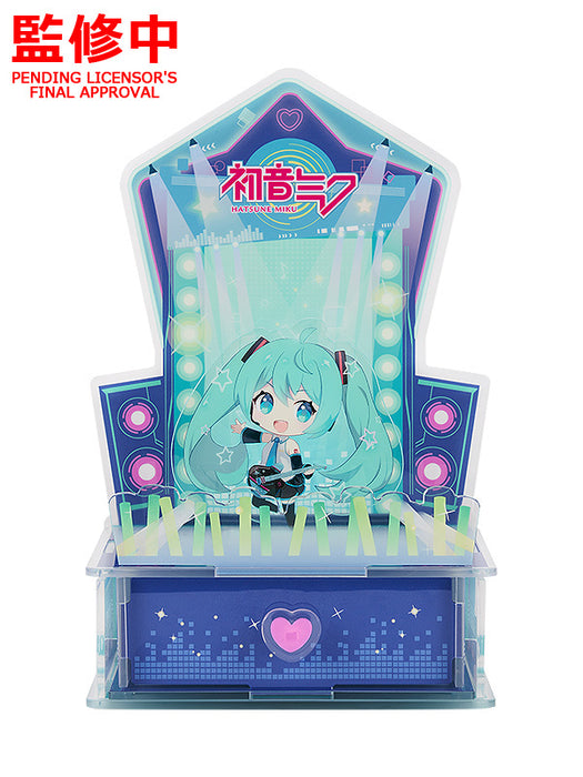 Good Smile Acrylic Diorama: Hatsune Miku - Set De Escenario De Concierto