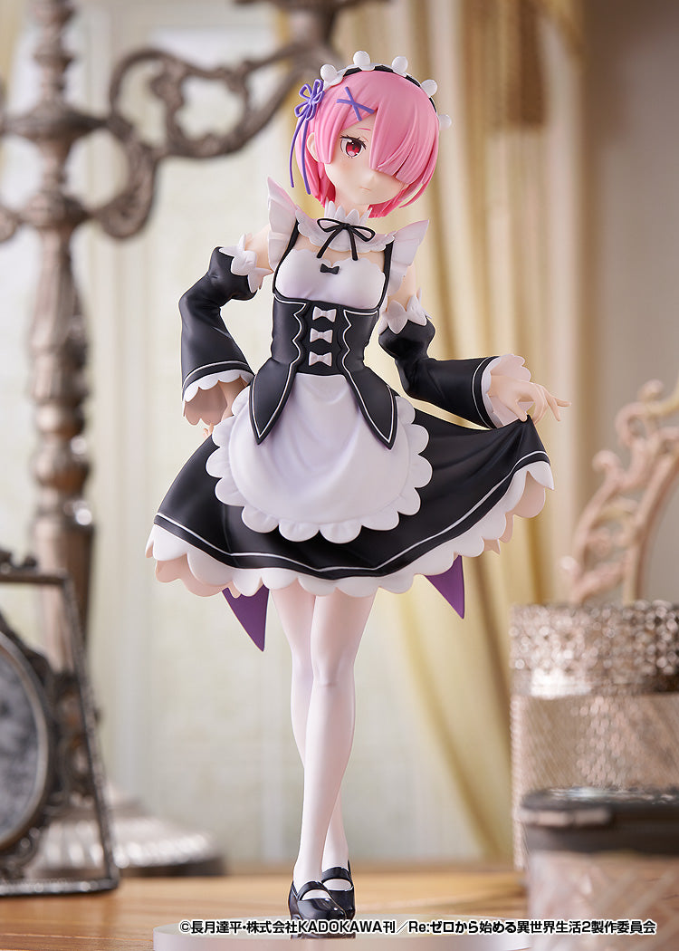 Good Smile Pop Up Parade L Size: Re Zero Starting Life In Another World - Ram