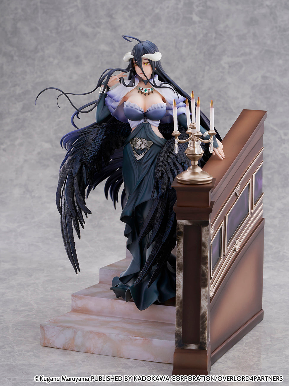 Cyberz Scale Figure: Overlord - Albedo Jet Black Dress Escala 1/7