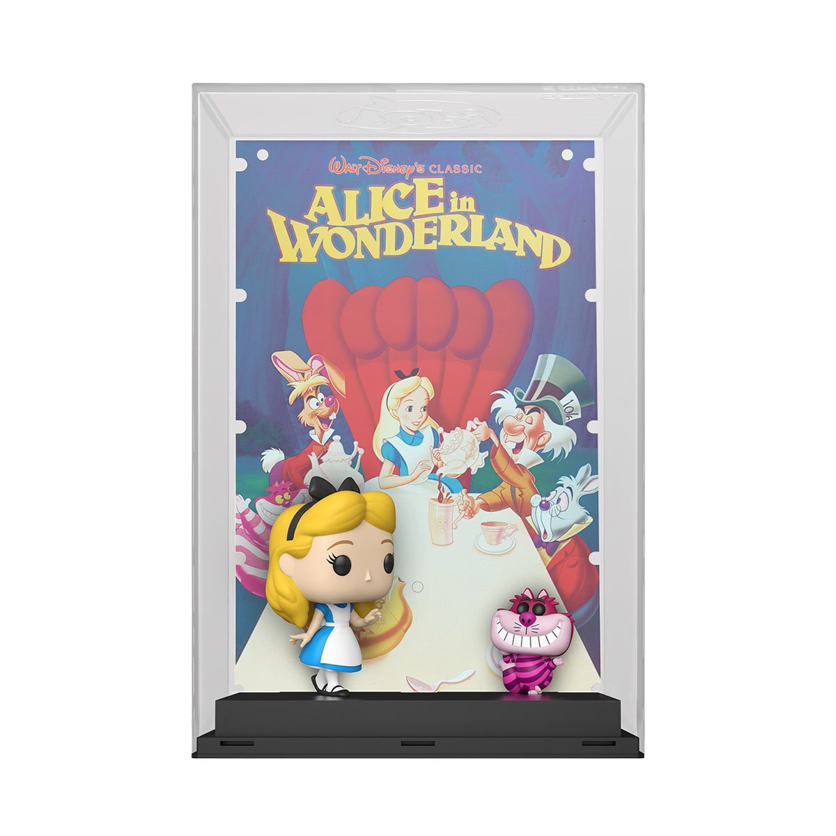 Funko Pop Movie Posters: Disney 100 Alicia En El Pais De Las Maravillas - Alicia Con Gato Cheshire