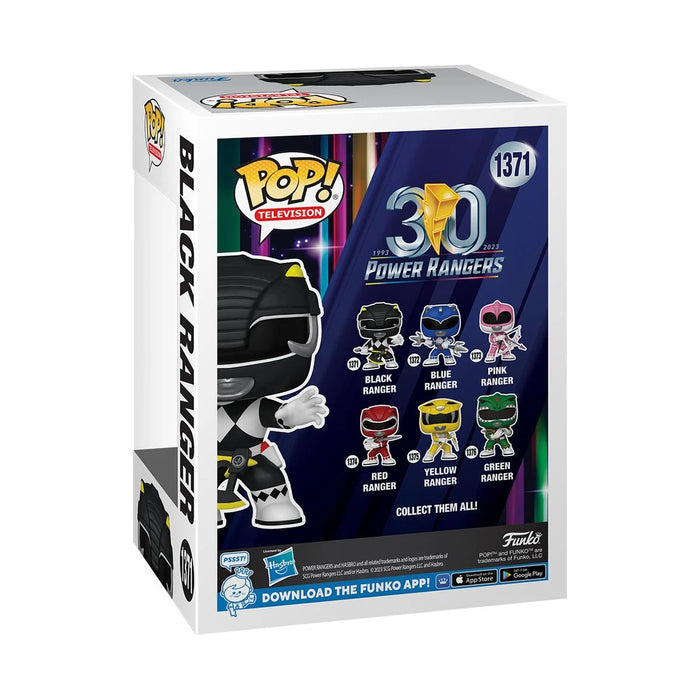 Funko Pop TV: Mighty Morphin Power Rangers 30 Aniversario - Black Ranger