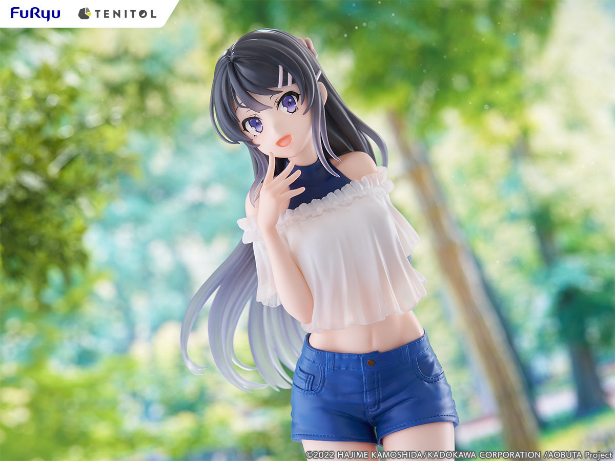 Furyu Figures Tenitol: Rascal Does Not Dream Of Bunny Girl Senpai - Mai Sakurajima