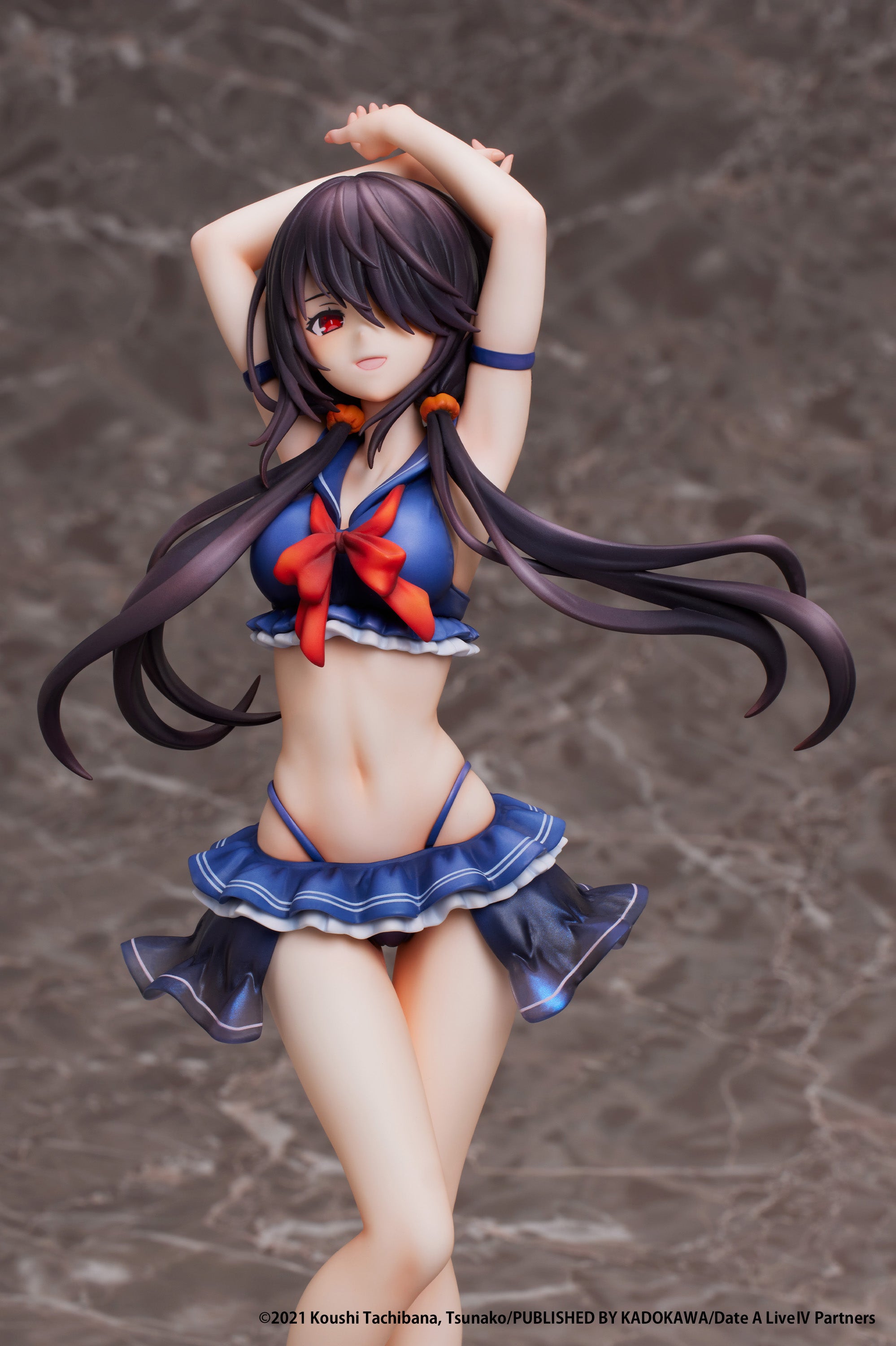 Elcoco Scale Figure: Date A Live Iv - Kurumi Tokisaki Escala 1/7