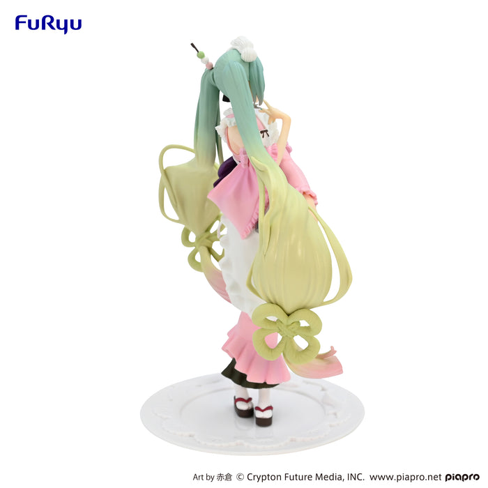 Furyu Figures Exceed Creative: Hatsune Miku - Matcha Green Tea Parfait Cherry Blossom