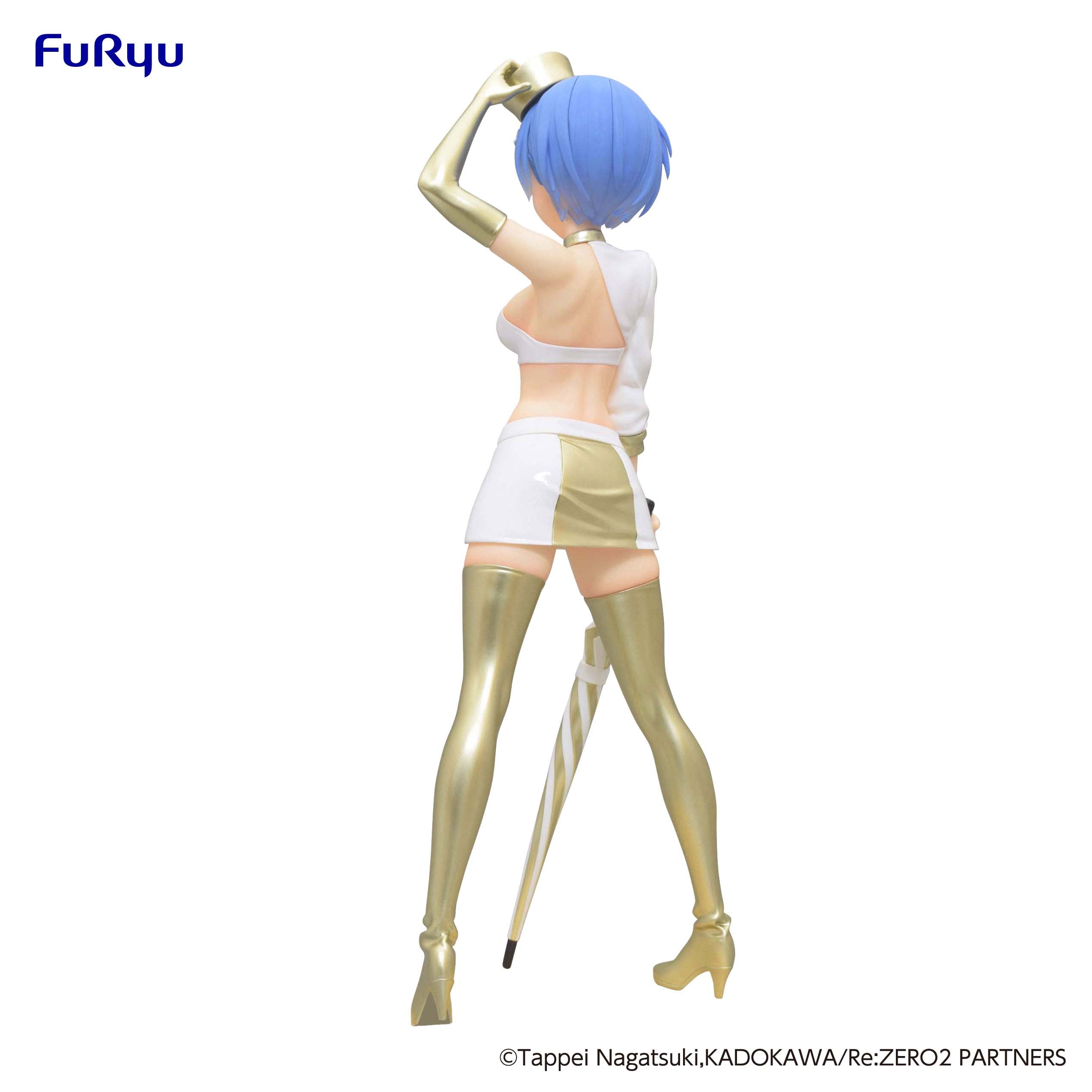 Furyu Figures Trio Try It: Re Zero Starting Life In Another World - Rem Grid Girl