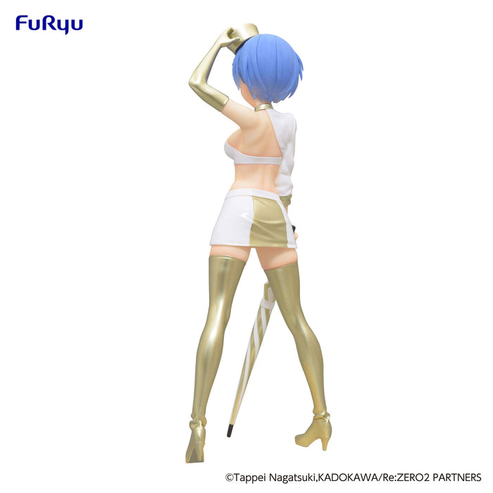 Furyu Figures Trio Try It: Re Zero Starting Life In Another World - Rem Grid Girl