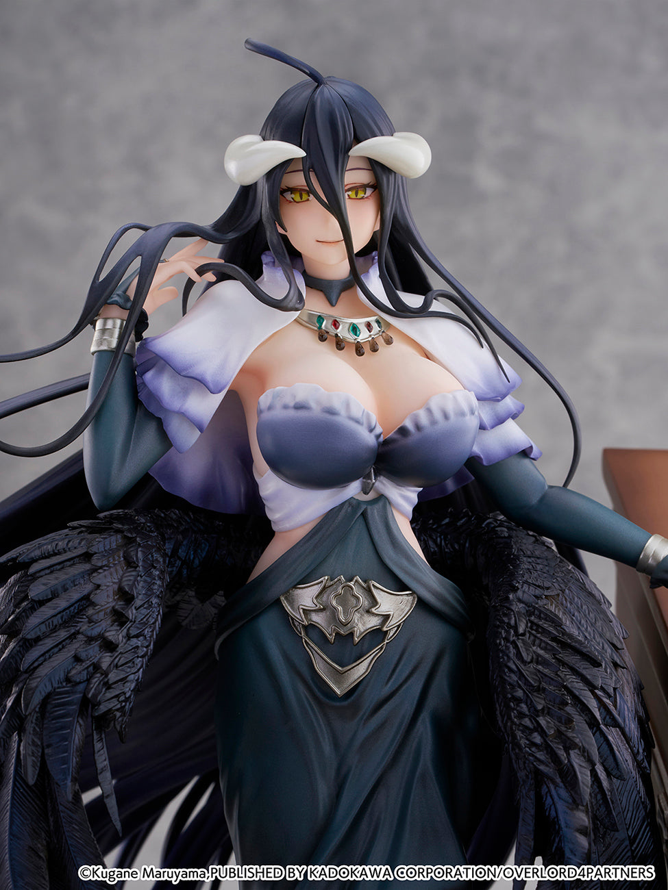 Cyberz Scale Figure: Overlord - Albedo Jet Black Dress Escala 1/7