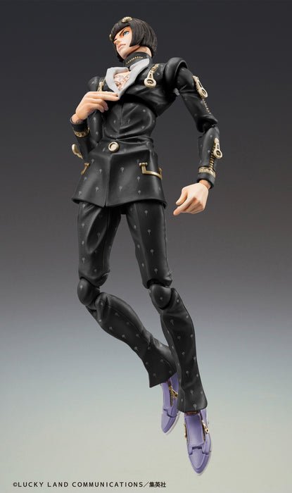 Medicos Entertainment Action Figure: Jojos Bizarre Adventure Golden Wind - Chozokado Bruno Bucciarati Black