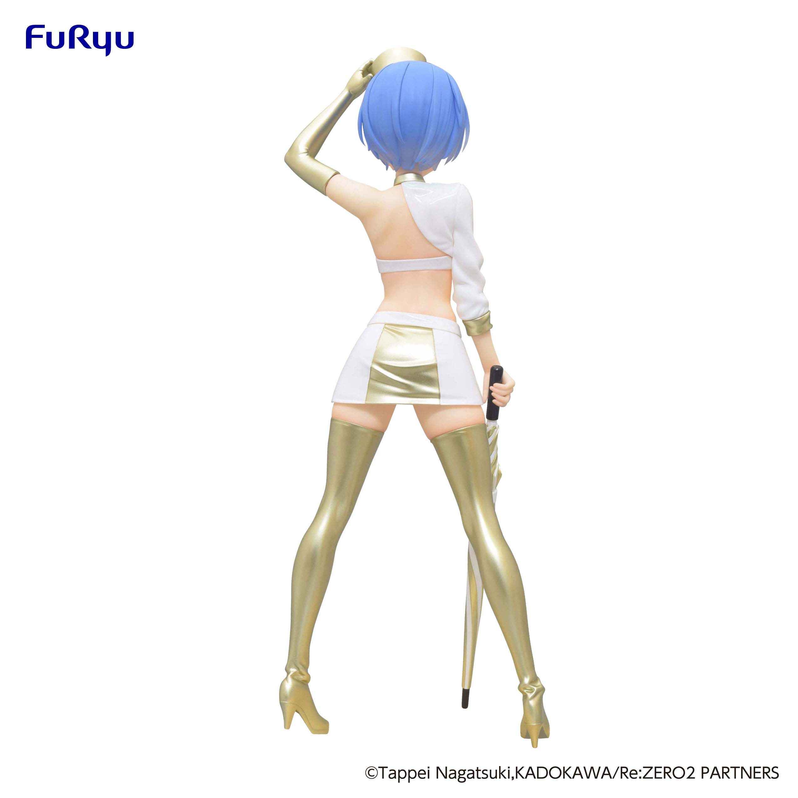 Furyu Figures Trio Try It: Re Zero Starting Life In Another World - Rem Grid Girl