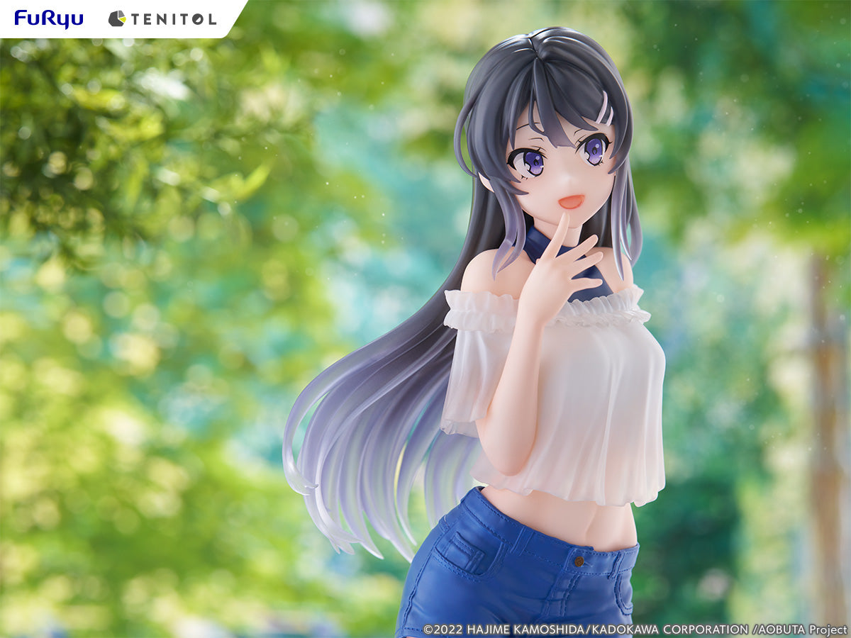 Furyu Figures Tenitol: Rascal Does Not Dream Of Bunny Girl Senpai - Mai Sakurajima