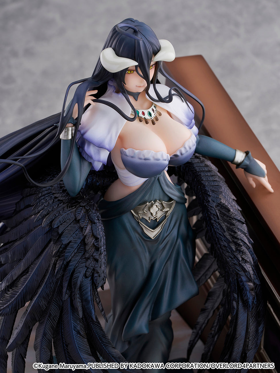 Cyberz Scale Figure: Overlord - Albedo Jet Black Dress Escala 1/7