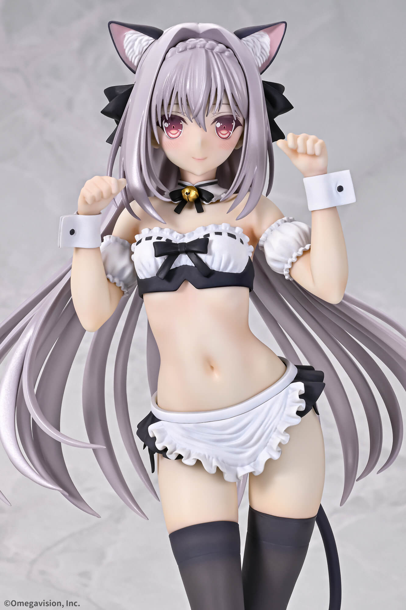 Q Six Scale Figure: Tsuki Ni Yorisou Otome No Sahou - Luna Sakurakouji Cat Maid Escala 1/6