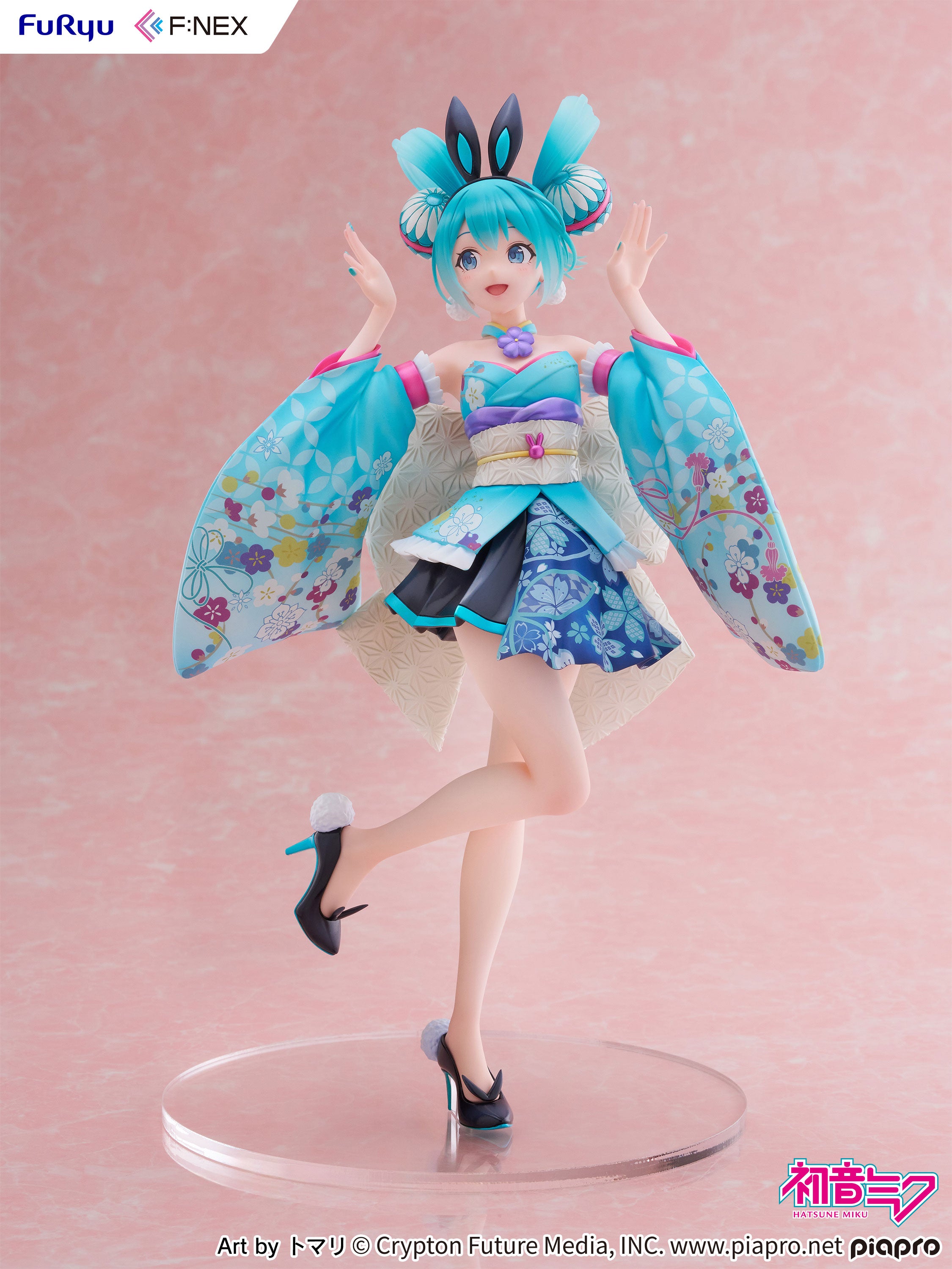 Furyu Scale Figure: Hatsune Miku - Hatsune Miku Wa Bunny Escala 1/7