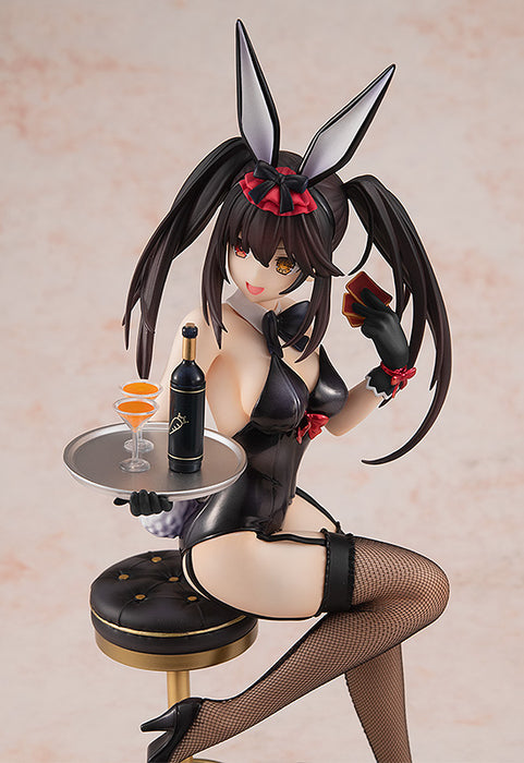 Kadokawa Scale Figure: Date A Live - Kurumi Tokisaki Black Bunny Escala 1/7