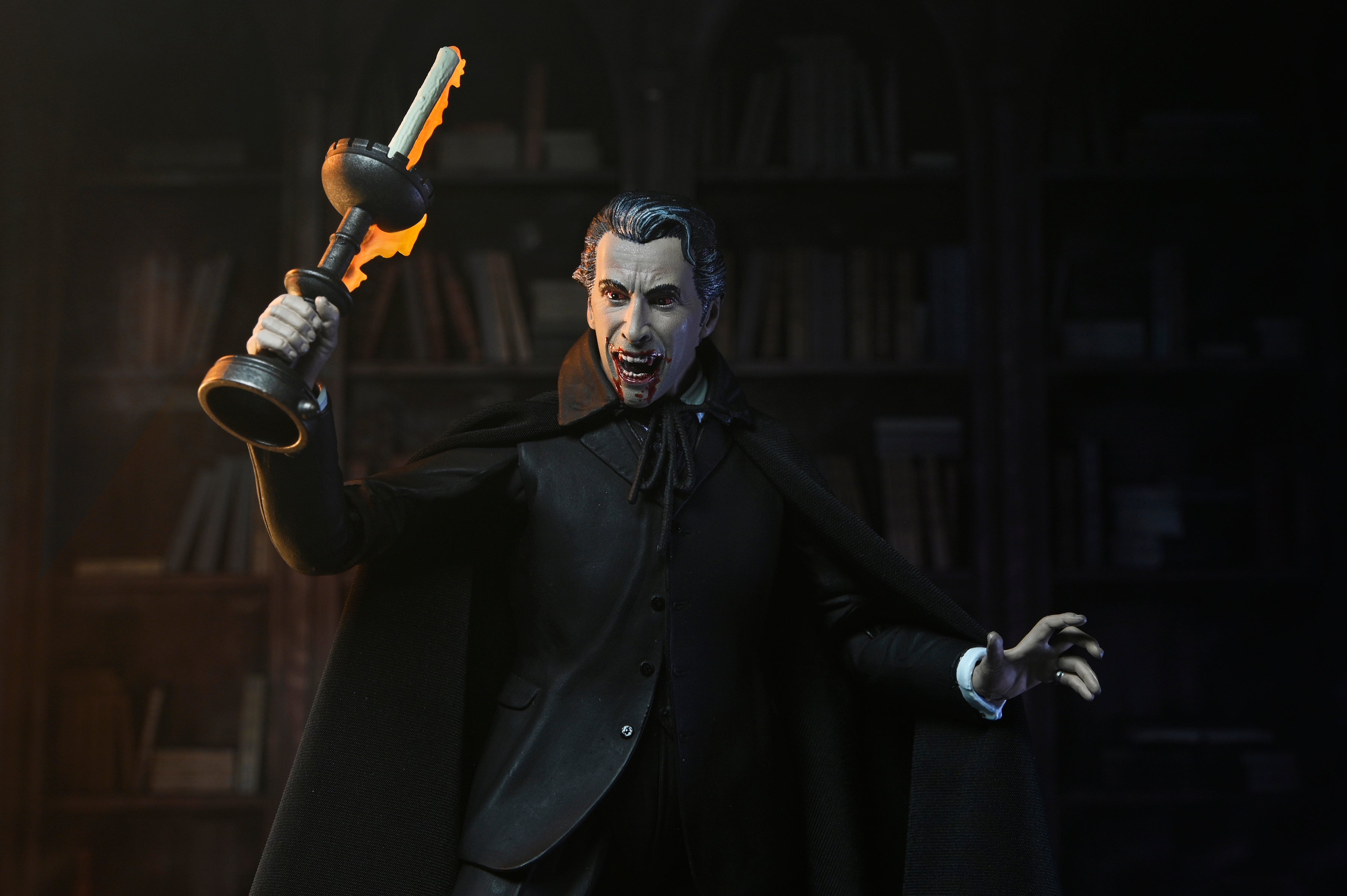 NECA Figura de Accion Ultimate: Dracula 1958 Hammer Films - Conde Dracula 7 Pulgadas