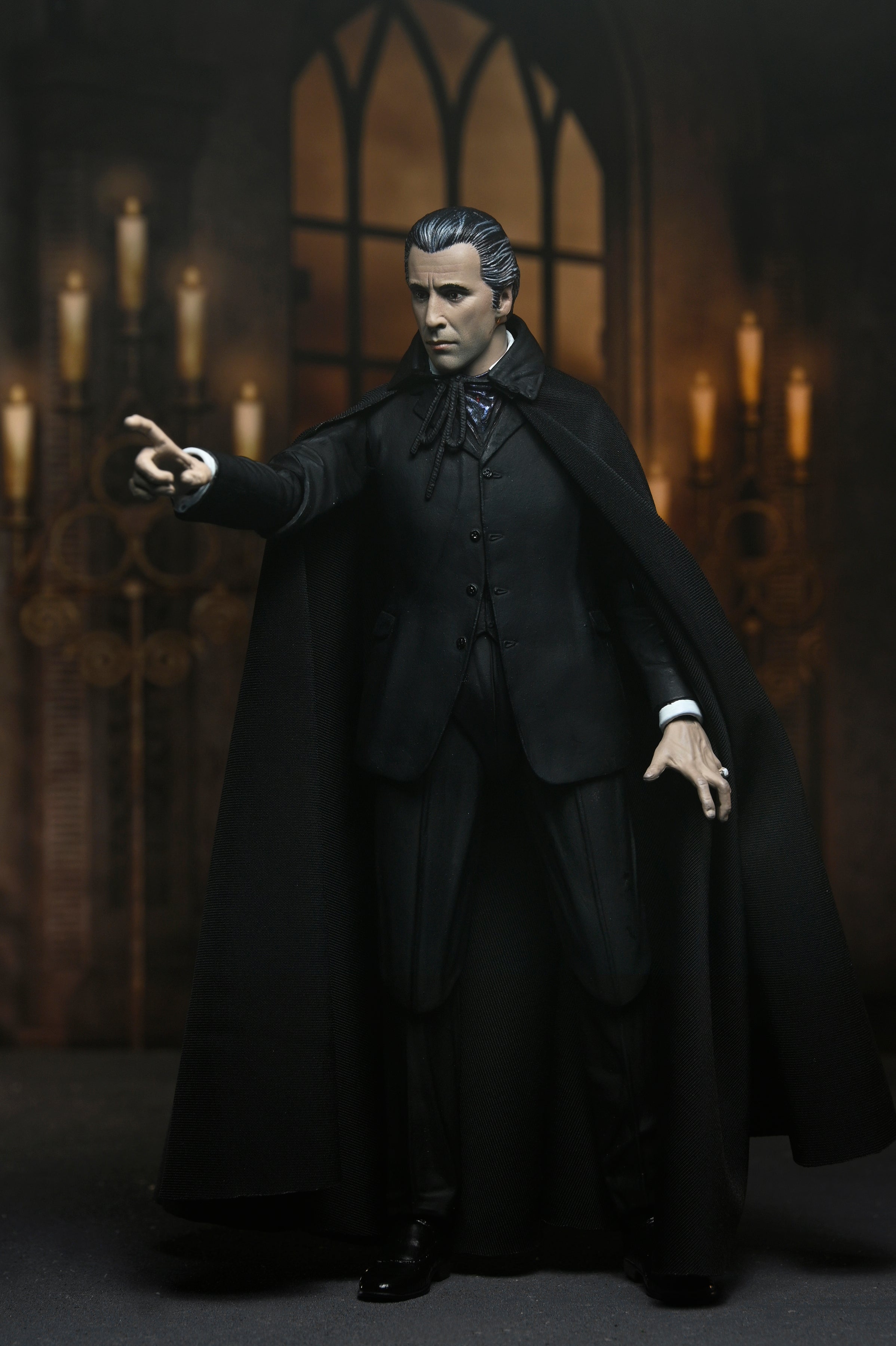 NECA Figura de Accion Ultimate: Dracula 1958 Hammer Films - Conde Dracula 7 Pulgadas