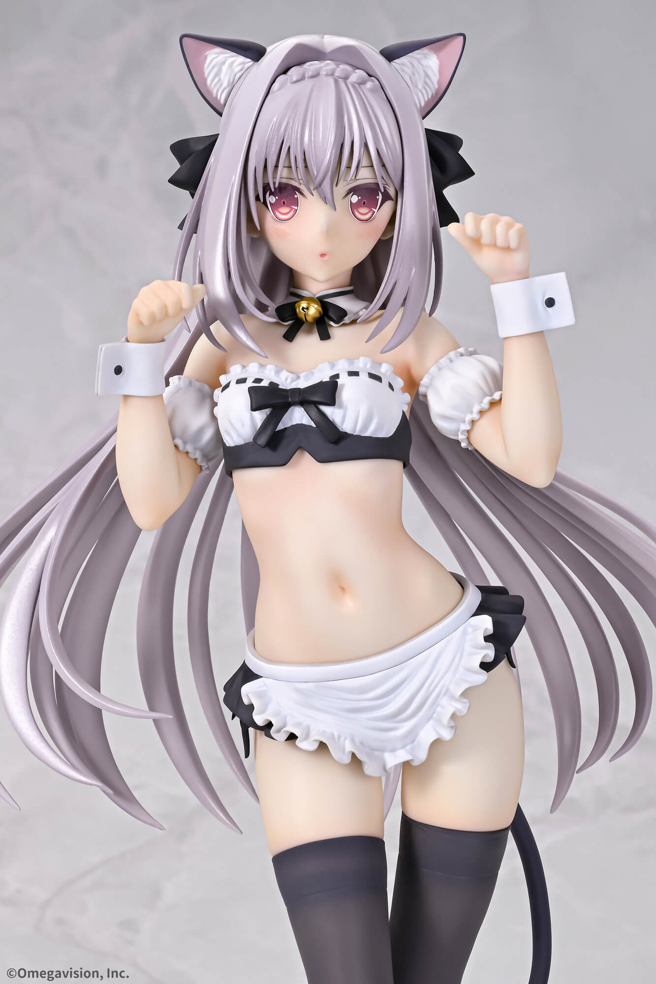 Q Six Scale Figure: Tsuki Ni Yorisou Otome No Sahou - Luna Sakurakouji Cat Maid Escala 1/6