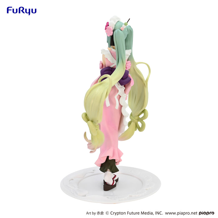 Furyu Figures Exceed Creative: Hatsune Miku - Matcha Green Tea Parfait Cherry Blossom