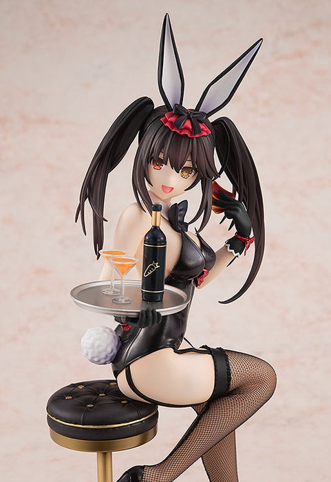 Kadokawa Scale Figure: Date A Live - Kurumi Tokisaki Black Bunny Escala 1/7