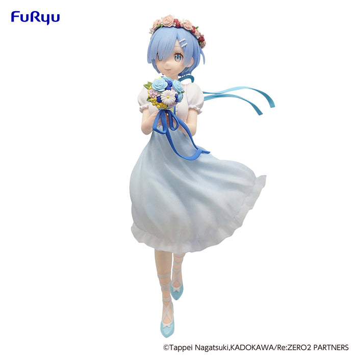 Furyu Figures Trio Try It: Re Zero Starting Life In Another World - Rem Bridesmaid