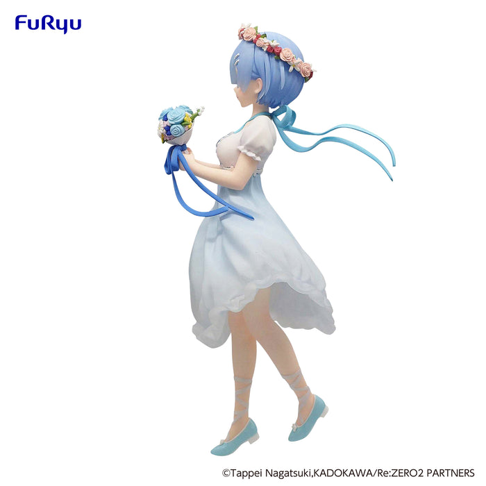 Furyu Figures Trio Try It: Re Zero Starting Life In Another World - Rem Bridesmaid