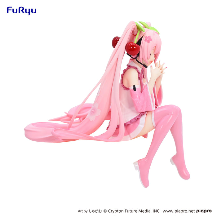 Furyu Figures Noodle Stopper: Hatsune Miku - Sakura Miku 2023 Smile