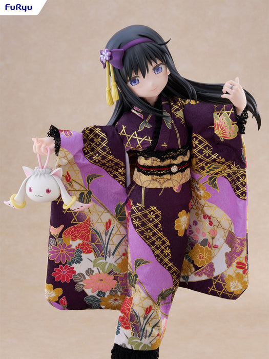 Furyu Scale Figure: Puella Magi Madoka Magica The Movie Rebellion - Homura Akemi Con Vestido Japones Escala 1/4