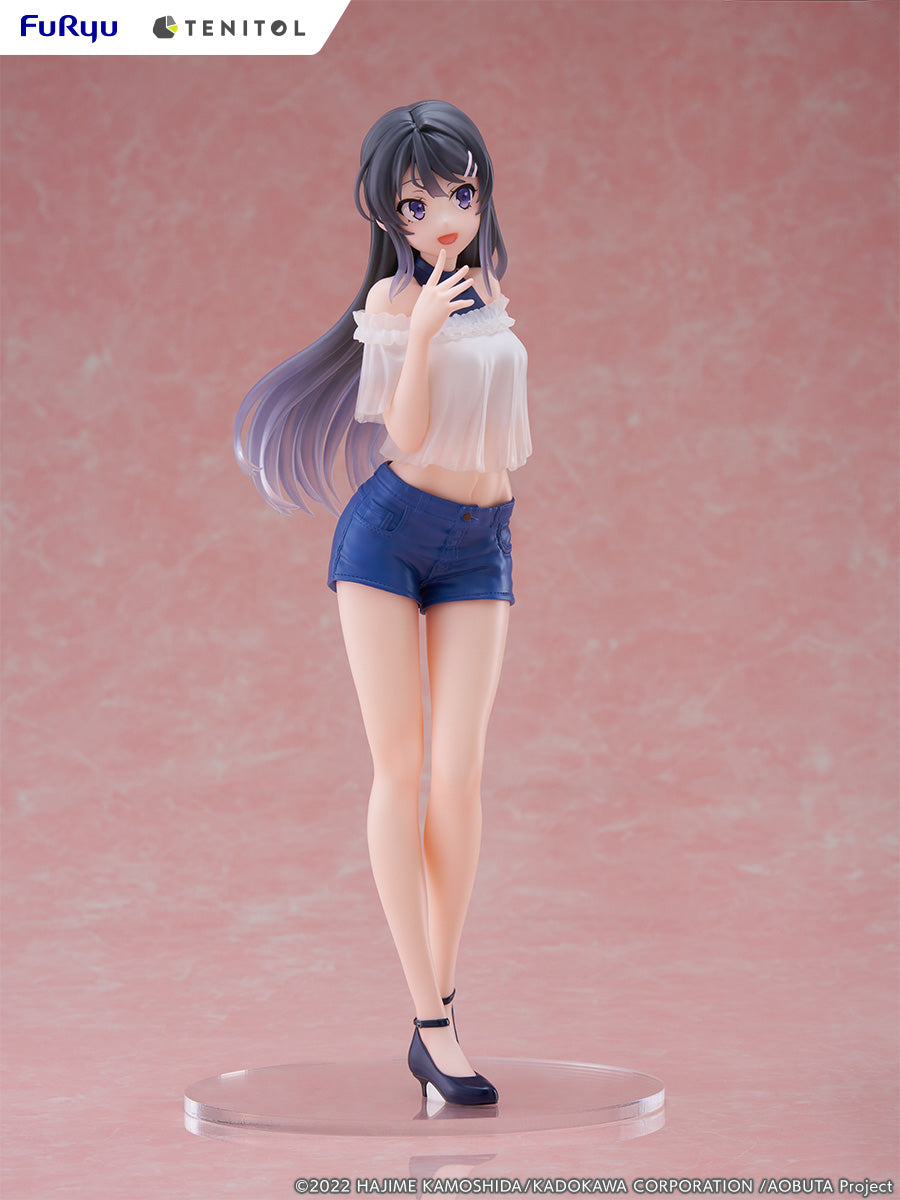 Furyu Figures Tenitol: Rascal Does Not Dream Of Bunny Girl Senpai - Mai Sakurajima