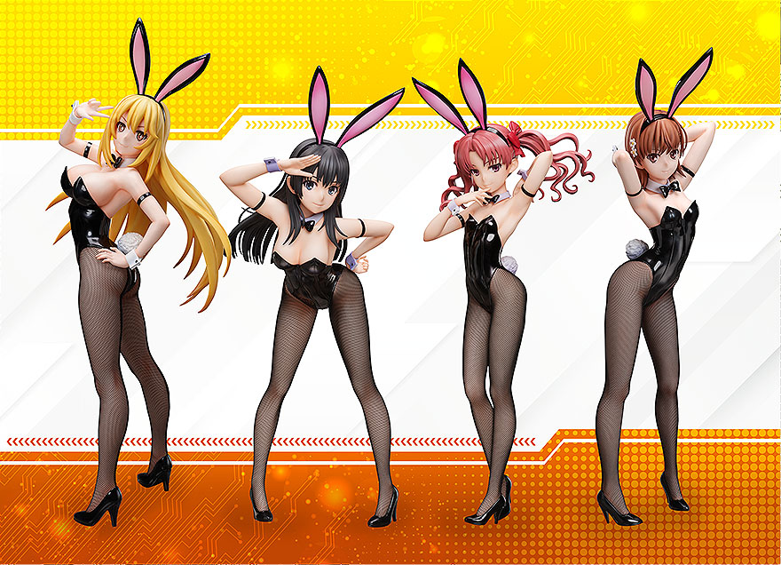 Freeing Scale Figure: A Certain Scientific Railgun T - Kuroko Shirai Bunny Escala 1/4