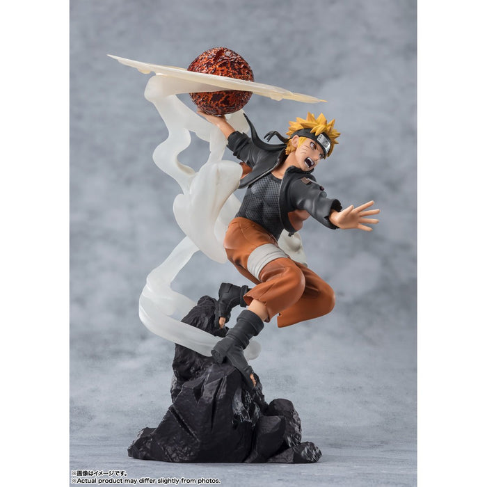 Bandai Tamashii Nations Figuarts ZERO: Naruto Shippuden - Naruto Uzumaki Sage Art Lava Release Rasenshuriken Extra Battle Estatua