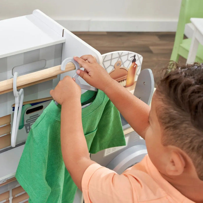 KidKraft: Cocina y Lavanderia 2 en 1