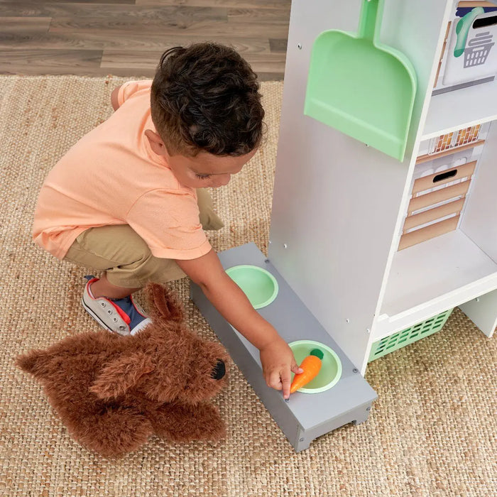 KidKraft: Cocina y Lavanderia 2 en 1