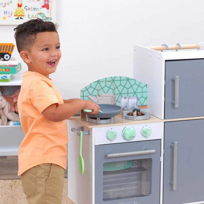 KidKraft: Cocina y Lavanderia 2 en 1