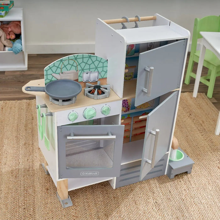 KidKraft: Cocina y Lavanderia 2 en 1