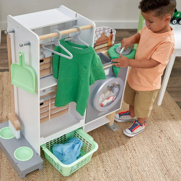 KidKraft: Cocina y Lavanderia 2 en 1