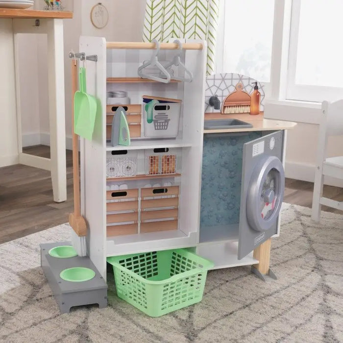 KidKraft: Cocina y Lavanderia 2 en 1