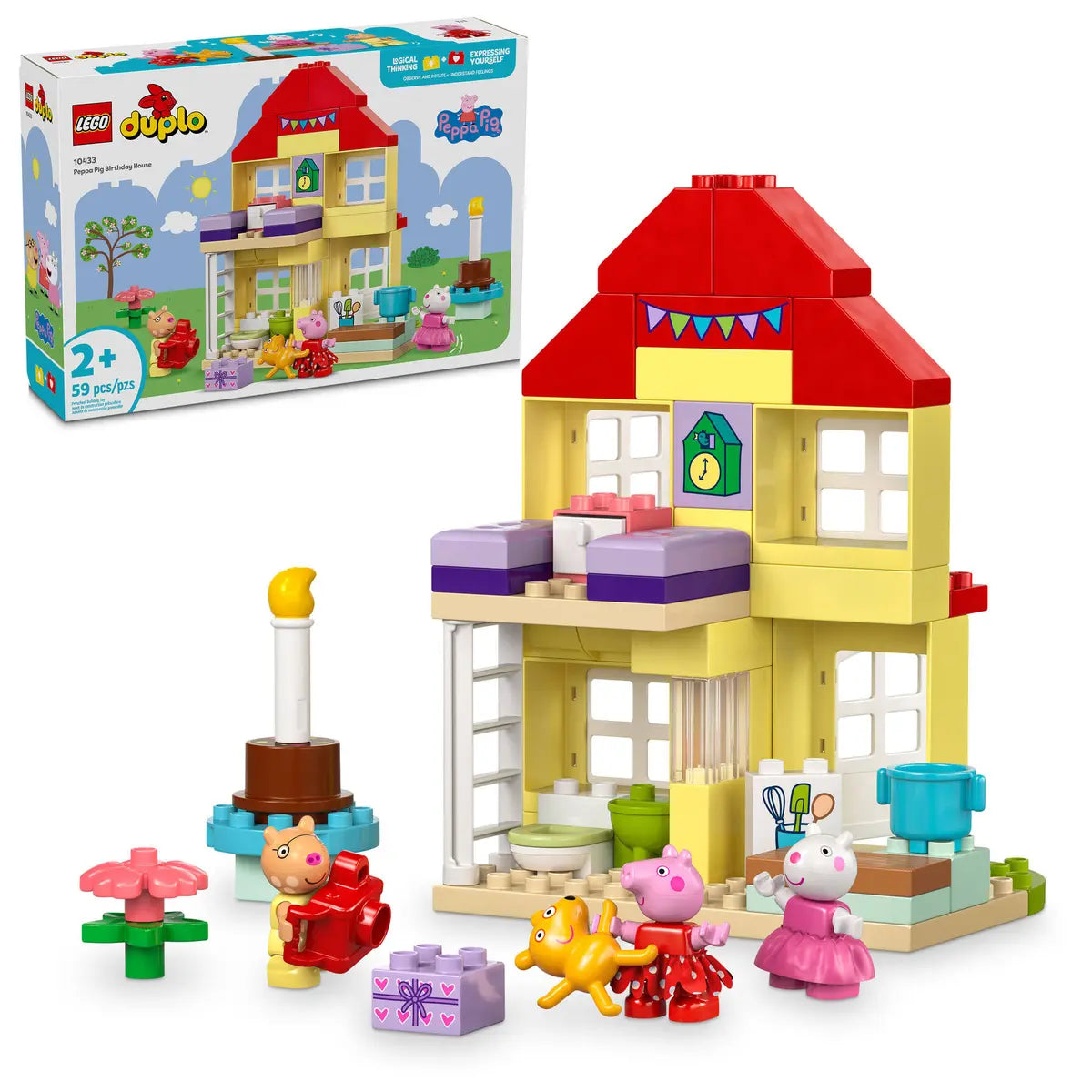 LEGO DUPLO Casa de Cumpleaños de Peppa Pig 10433