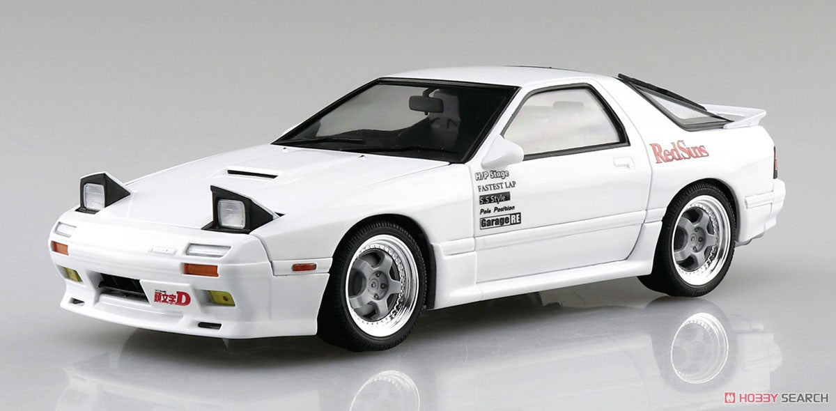 Aoshima Model Kits: Initial D 2 - Takahashi Ryosuke Fc3S Rx-7 Comics Vol 5 Kit De Plastico