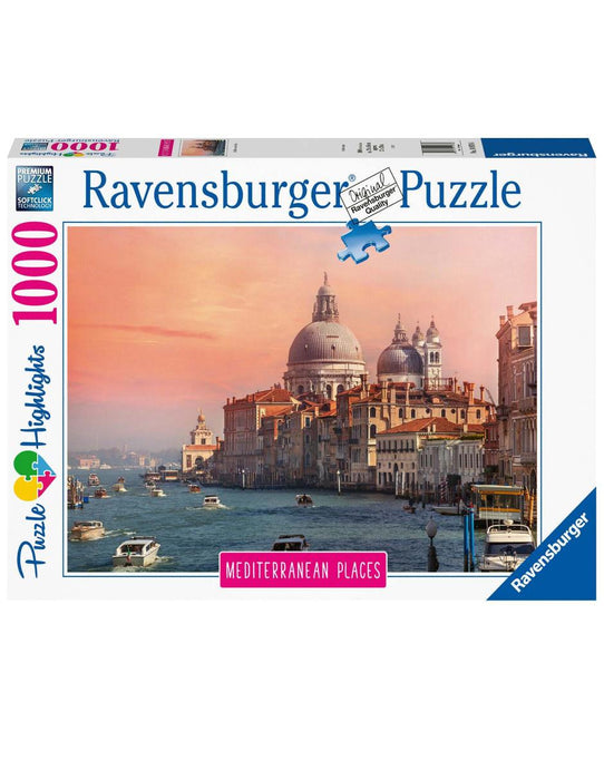 Ravensburger Rompecabezas Adultos: Italia Mediterraneo 1000 piezas