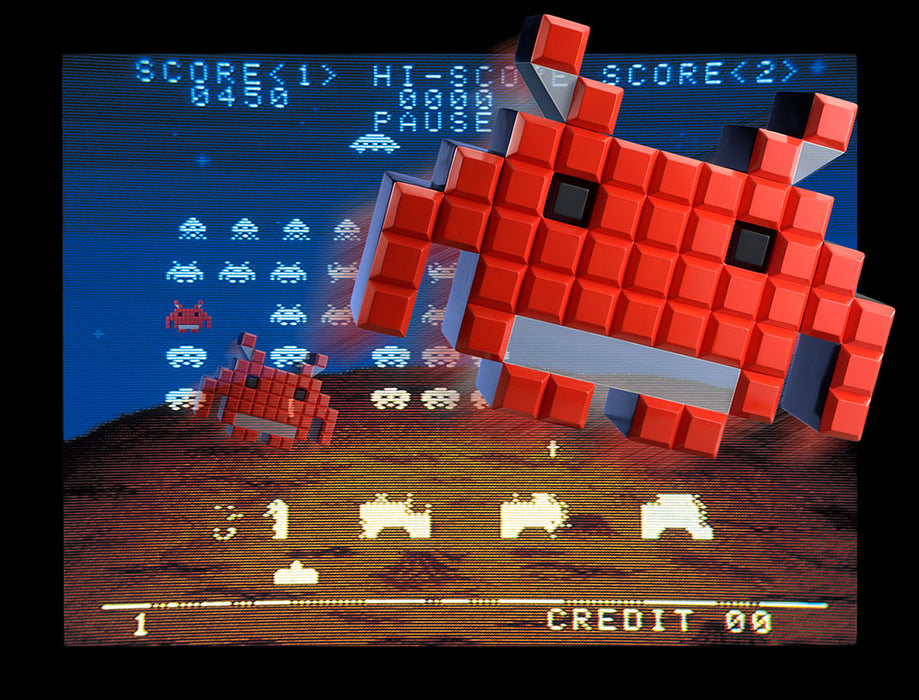 Bellfine Figures Softb: Space Invaders - Crab