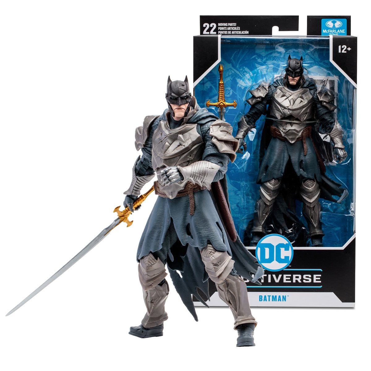 McFarlane Figura de Accion: DC Dark Knights Of Steel - Batman 7 Pulgadas