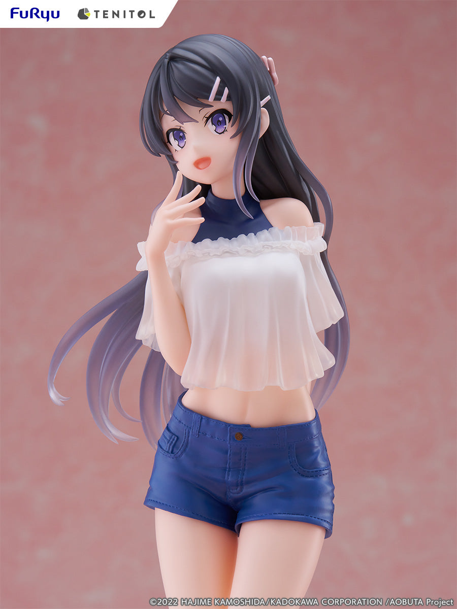 Furyu Figures Tenitol: Rascal Does Not Dream Of Bunny Girl Senpai - Mai Sakurajima