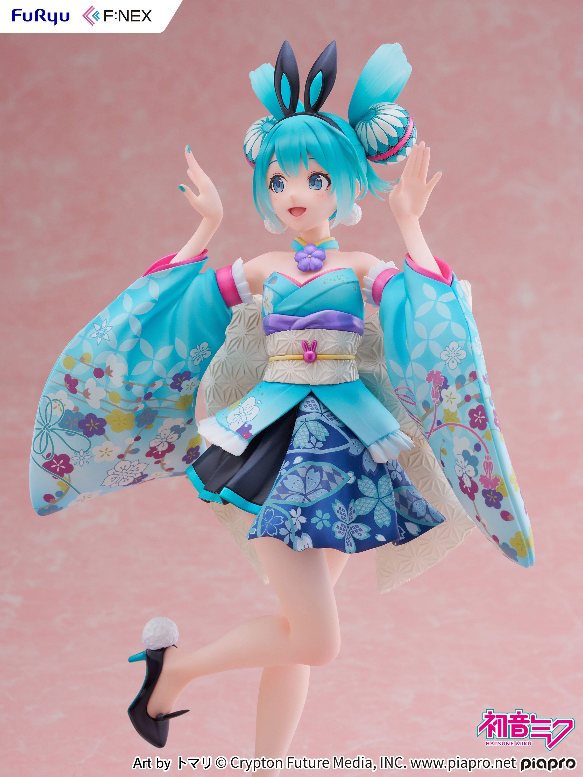 Furyu Scale Figure: Hatsune Miku - Hatsune Miku Wa Bunny Escala 1/7