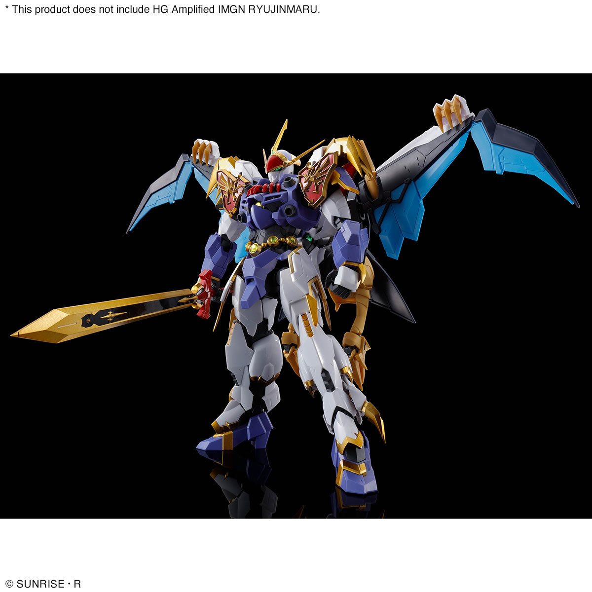 Bandai Hobby Gunpla High Grade Amplified Model Kit: Mashin Hero Wataru - Imgn Kujinmaru Kit De Plastico