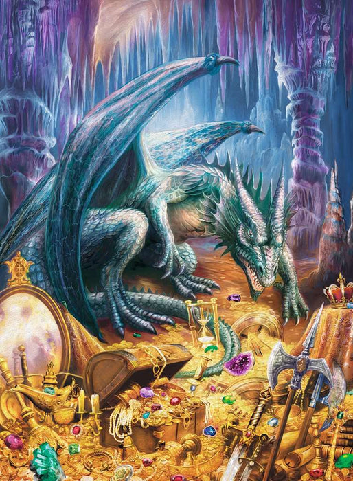 Ravensburger Rompecabezas: Dragon Tesoro Kids XXL 100 piezas