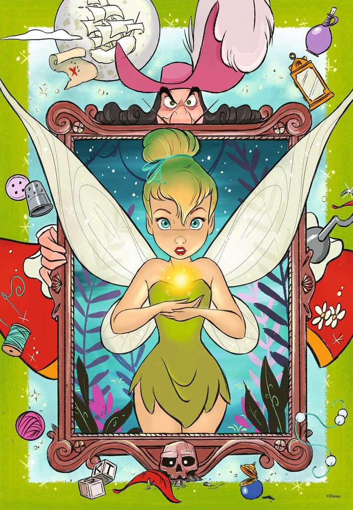 Ravensburger Rompecabezas: Disney 100 - Tinkerbell 300 piezas